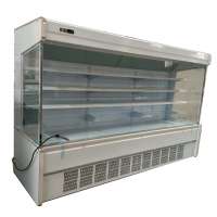 fresh fruit and vegetable display fridge for supermarket  restaurant display fridge