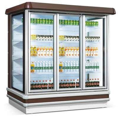 F22-20YM Split drink chiller with swing door